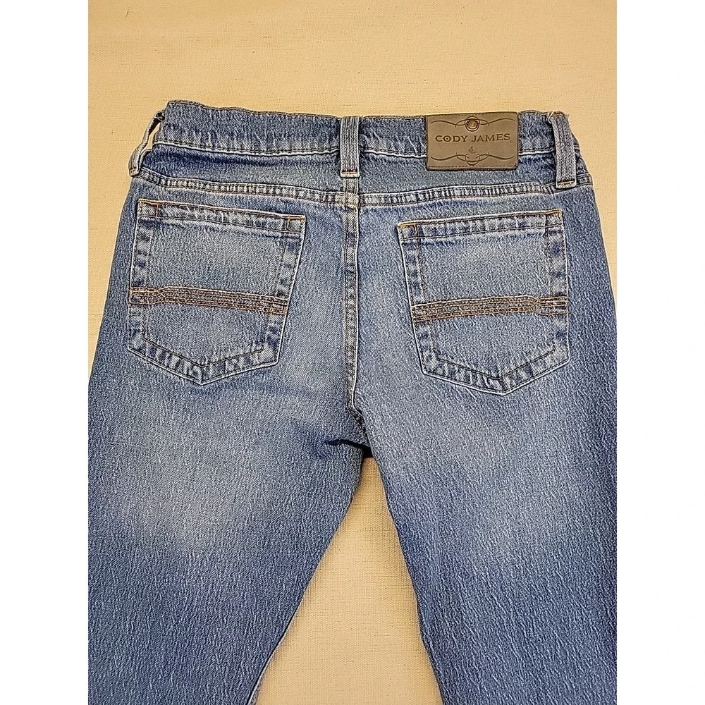 Cody James Men's Straight Leg Jeans Medium Wash Denim 30x32 Western Workwear